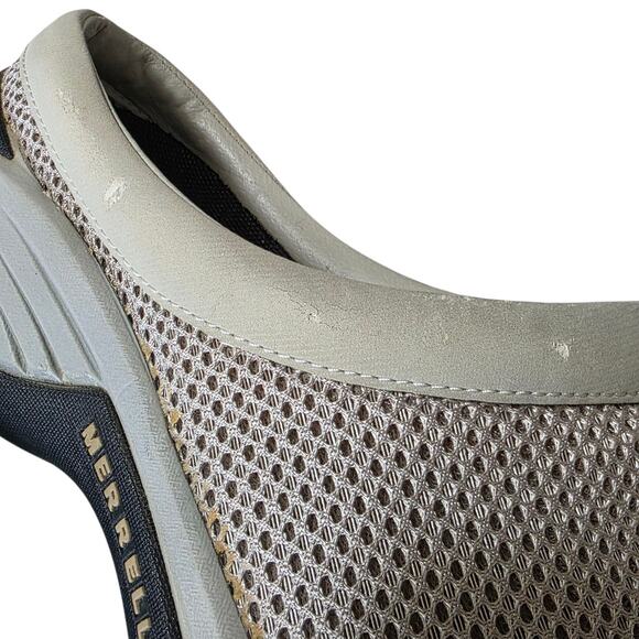 Merrell Women’s Sz 10 Primo Breeze Moc Silvermist Mesh Slip-On Clog Slide Shoes - Picture 8 of 8